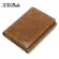 XDBOLO Men Wallet Genuine Leather Men 鈥榮 Leather Wallet Card Holder Male Wallet Zipper Coin Pocket Wallet Pruse