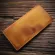 Simline Genuine Leather Men Wallet Crase Cowhide Male Vintage Handmade Long Slim Thin Wallets Purse Card Holder Carteira