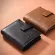 DWTS VINTAGE MEN WALLET PU Leather Short Wallets Male Multifunctional Cowhide Purse Coin Pocket Driver License Holder