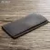 Simline Genuine Leather Men Wallet Crase Cowhide Male Vintage Handmade Long Slim Thin Wallets Purse Card Holder Carteira