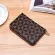 PLAID PURSE MENWOMEN LONG STYLE CAPICITY ZIPPER POCKET MOBILE Phone Bag Multi-Card Pack Package AMA