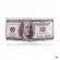 Novel Money Clip Men Women Pu Leather Paper Dollar Euro Wallet Slim Thin Mini Purse 2 Fold Zipper Cheap Coin Bag