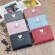 Disney Mickey Mouse Small Wallet Lady Short Zipper Tassel Key Coin Purse Student Small Mini Wallet Minnie Card Holder Clutch