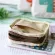 Women Square Wallet Cute Teen Girls Canvas Hand Coin Purse Organizer Key Case Card Holder Bag Cat Bear Printed Beauty Coin Pouch