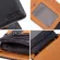 Gzcz Genuine Leather Wallet Men Coin Purse Card Holder Man Walet Zipper Design Male Vallet Clamp for Money Bag Portomones