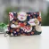 Canvas Printing Women's Mini Wallets Children Small Pouches Mini Money Bags Female Purses Carteiras Femininas For Girls Boys