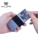 Aluminum Minimalist Slim Wallet For Mens  Women Metal Front Pocket Mini Card Holder Key Coin Cash Money Purse Rfid Blocking