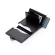 Casekey Carbon Fiber Mini Pop Up Rfid Wallet For Men Slim Leather Business Id Credit Card Pocket Holder Wallet