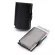 Casekey Carbon Fiber Mini Pop Up RFID WALLET for Men Slim Leather Business ID Card Pocket Holder Wallet