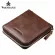Manbang Genuine Leather Wallet Man Coin Pocket Small Vintage Men Wallet Male Short Card Holder Purse Mini Wallet
