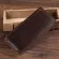 High Quality Genuine Leather Men Long Wallet ID/Credit CASH Coin Pocket Natural Cowhide Handy Clutch Money Bag Bifold Pruse