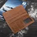 High Quality Genuine Leather Men Long Wallet ID/Credit CASH Coin Pocket Natural Cowhide Handy Clutch Money Bag Bifold Pruse