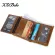 XDBOLO GENUINE Leather Wallet Men Coin Pruse Male Portfolio Men Wallets Small Card Holder Walet Man Portomonee