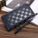 Quality Male Clutch Zipper Long Wallet Leather Purse Men Wallets Coin Purses Money Bag Card Holder