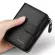 Williampolo  Men Wallet Short Accordion Credit Card Holder Purse Genuine Leather Multi Card Organizer Snap Fastener Zip Around