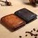 Manbang 100% Genuine Leather Men Wallet Small Mini Card Holder Male Walet Pocket Retro Purse High Quatic