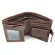 Vintage Men's Short Wallet Men Genuine Leather Clutch Wallets Purses First Layer Real Leather Multi-Card Bit Retro Card Holder