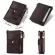 100% Genuine Leather RFID WALLET MEN CRASE WALLETS COIN PUSSE SHORT MALE MONEY BAG Mini Walet High Quality Boys