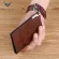 Men Wallet 100% Real Leather Card Holder Metal Wallet Credit CARD CASE PL185142