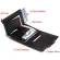 Purse Rfid Metal Card Holder Button Coin Wallet Protection Carbon Fiber Wallet Men Slim Wallet Anti-theft Card Case