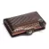 Purse Rfid Metal Card Holder Button Coin Wallet Protection Carbon Fiber Wallet Men Slim Wallet Anti-theft Card Case