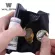 Rfid Aluminum Slim Wallet Leather Mini Men  Women Wallets Business Automatic Pop Up Id Credit Card Holder