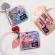 PVC Glitter Transparent Card Wallet Ladies Neck Bag Lanyard Pouch Cute Photo Shiny Clear Pursse Women Plastic Small Wallet Feel