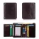 Genuine Leather Men Short TRIFOLD WALLET MULTI SLOTS CREDIT Card Holders Male Clutch Wallets Vintage Leather Purse Money Bags