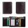 Genuine Leather Men Short Trifold Wallet Multi Slots Credit Card Holders Male Clutch Wallets Vintage Leather Purse Money Bags