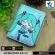 Student Short Coin Purse Anime/ACG Hatsune Miku Embossed Zero Change Wallet with Magnetic Button