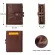 Contact's Crazy Horse Leather Wallet Men Coin Purse Casual Card Holder Small Billfold for Man High Quality Male Wallets RFID