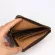 Genuine Leather Men Wallet Crazy Handmade Male Purse Short Vintage Zipper Small Thin Wallets with Coin Pocket Card Holder