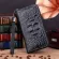 Feidikabolo Wallet Crocodile Long Men Wallets Pu Leather Male Purse Men's Clutch Wallets Man Zipper Wallet Coin Bags