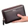 Faux Leather Men Bag Large Capacity Card Cash Holder Long Wallet