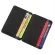 Jinbaoolai Scrub Leather Credit Card Wallets Men Women Purses Magic Small Wallet Mini Money Clips Design Short Pruse