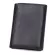 Genodern Genuine Leather Men Wallets Short Male Purse High Quality Trifold Male Wallets with Hasp