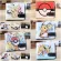 Anime Cartoon Casual Wallet Pokemon Pikachu One Piece Naruto Totoro Death Note Button Short Boys Girls Photo Card Holder Purses