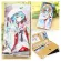 Hatsune Miku Anime Cartoon Long Short Wallet Student Girls Pu Cute Coin Pruise Clutch Women Money Phone Pen Crossbody Bag