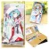 Hatsune Miku Anime Cartoon Long Short Wallet Student Girls Pu Cute Coin Purse Clutch Women Money Phone Pen Crossbody Bag