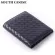 South Goose Genuine Leather Wallets Men's Short Wallet High Quality Sheepskin Knating Business Purse Credit Card Holders