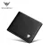 William Polo Genuine Leather Tight Man's Wallet Ultra Thin Mini Men's Coin Wallet Cow Leather Short Slim Men's Wallet
