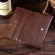 Oil Wax Genuine Leather Men Vintage Long Wallet Pocket Card Holder Clutch Money Bag Male Famous Cowhide Coin Pruse