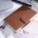 Customized Genuine Leather Button Notebook Cover Padfolio A4 Men Business Contract Document Bag Card Holder Note Pad