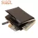 Short wallets for men, two -foldable PU leather bags, high quality for men.
