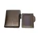 Short wallets for men, two -foldable PU leather bags, high quality for men.