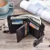 Men's wallet, luxurious Tri-Fold leather wallet for men, two short zipper bags by Slgol-Direct.