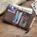 Horse movie, Crazy, Men, Short Leather Wallet, RFID, Pirates, brushing, men's wallet, double zipper bag