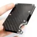 Carbon fiber, thin wallet, metal, hot credit card holder, new design, simple RFID, blocking the man who holds the card against the clip.