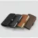 Rfid Business Credit Card Holder Men Multifunction Automatic Aluminium Alloy Leather Cards Case Mini Wallet Slim Coin Purse