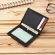 Williampolo Genuine Leather Small Card Holder Men's Short Ultra-thin Credit Card Multi-card Mini Cowhide Coin Men Slim Wallet